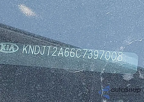 2012 Kia Soul + z USA, uszkodzony, nr VIN KNDJT2A66C7397008